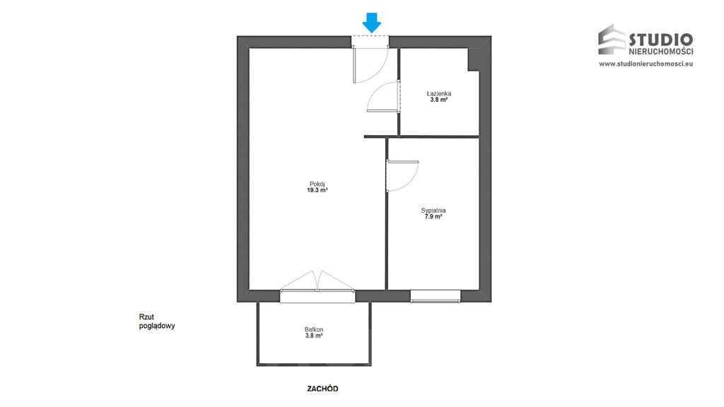 Mieszkanie 2-pokojowe Kraków Czyżyny, ul. Sołtysowska. Zdjęcie 5