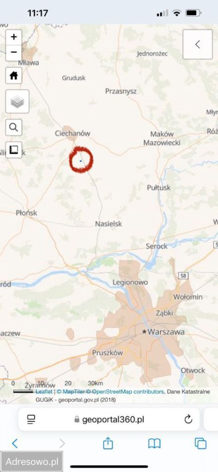 dom wolnostojący, 3 pokoje Damięty-Narwoty. Zdjęcie 10