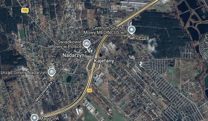Działka rod Kajetany, ul. Rolna