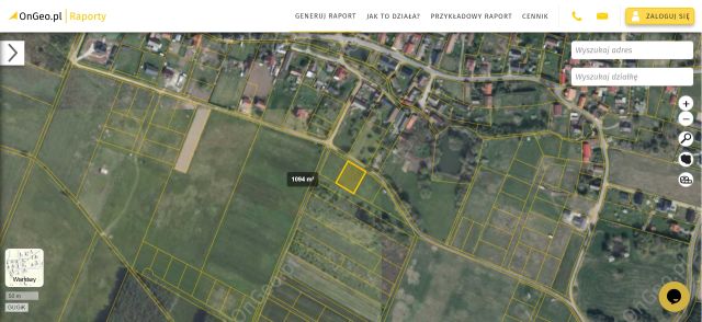 Działka budowlana Kaszowo. Zdjęcie 1