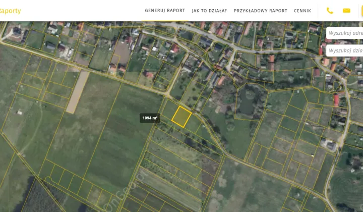 Działka budowlana Kaszowo