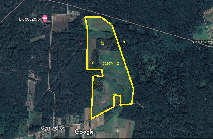 Działka rolno-budowlana Górny Gród. Zdjęcie 8