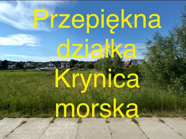 Działka inwestycyjna Krynica Morska, ul. Piękna. Zdjęcie 1