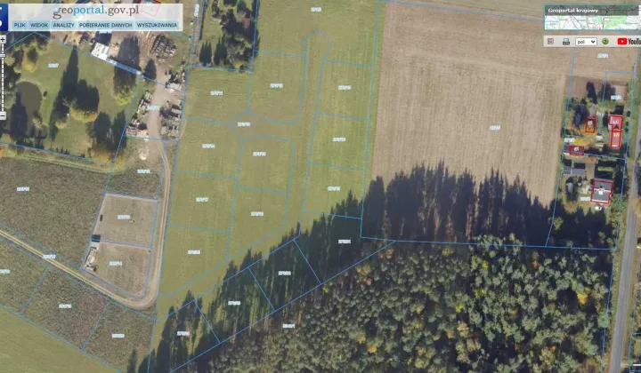 Działka budowlana Radawnica