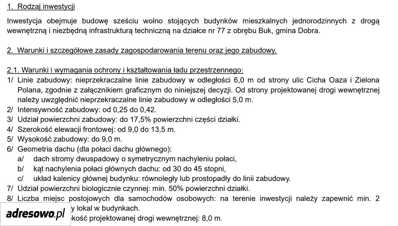 Działka inwestycyjna Buk. Zdjęcie 3