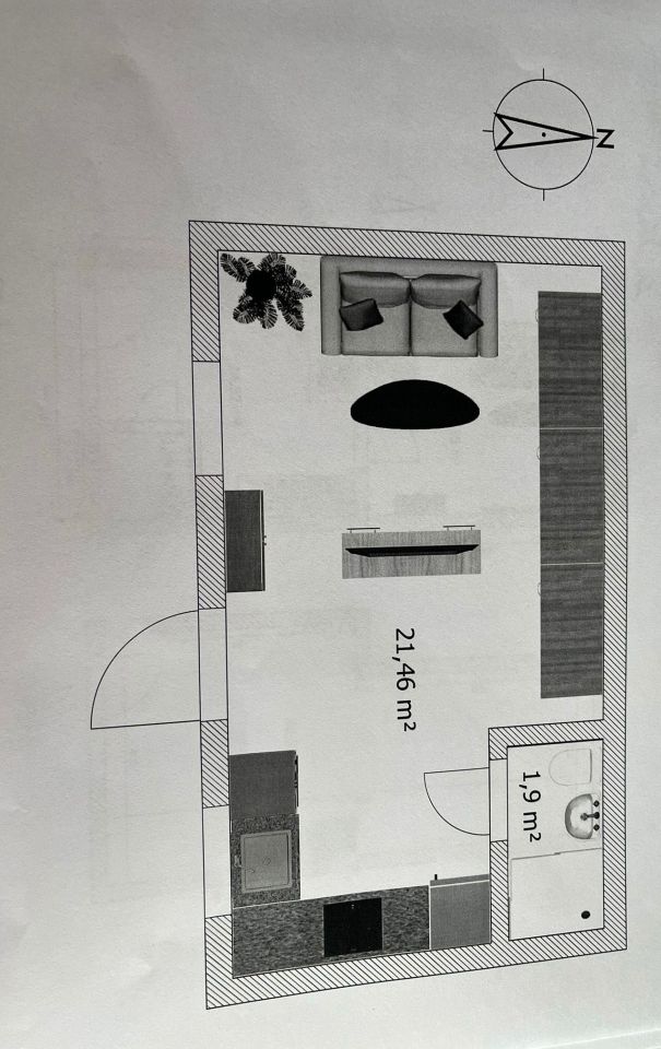 Mieszkanie 1-pokojowe Lublin Kośminek. Zdjęcie 3