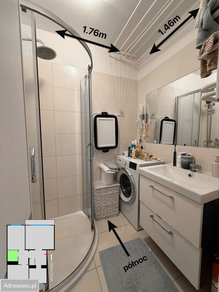 Mieszkanie 3-pokojowe Gdynia Karwiny, ul. Leona Kruczkowskiego. Zdjęcie 12