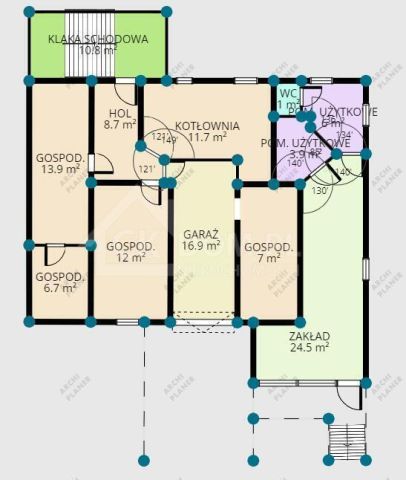 dom wolnostojący, 10 pokoi Kielce. Zdjęcie 15