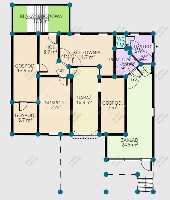 dom wolnostojący, 10 pokoi Kielce. Zdjęcie 15