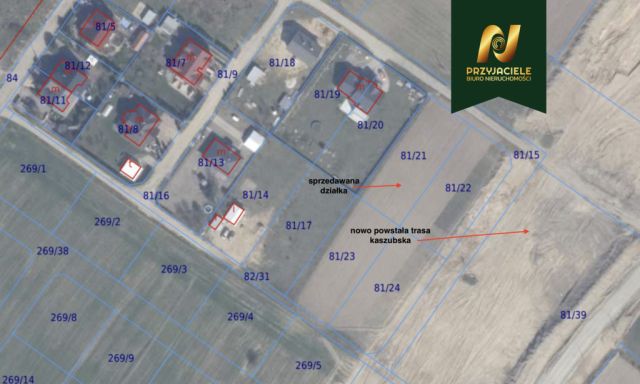 Działka Miszewko, ul. Gryfa Pomorskiego. Zdjęcie 4