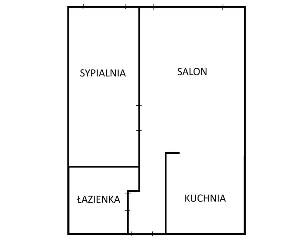 Mieszkanie 2-pokojowe Jaworzno Podwale, ul. 3 Maja. Zdjęcie 8