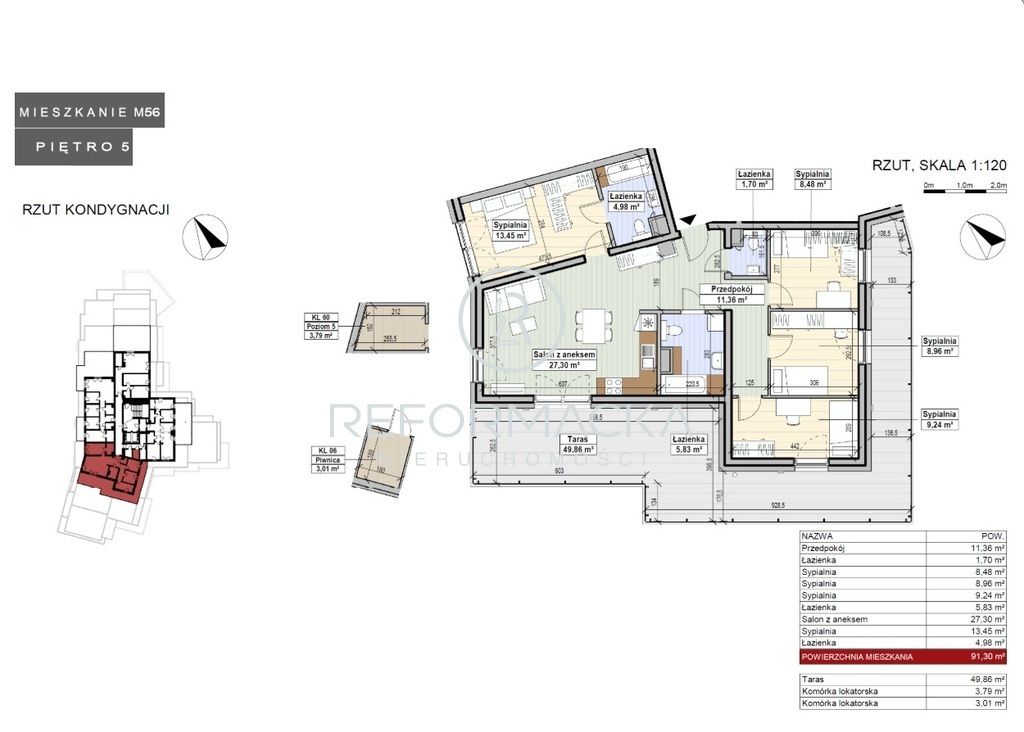 Mieszkanie 5-pokojowe Rzeszów Staroniwa, ul. Jana Wywrockiego. Zdjęcie 15