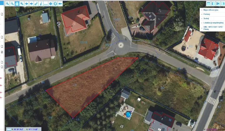 Działka budowlana Choceń, ul. Leśna