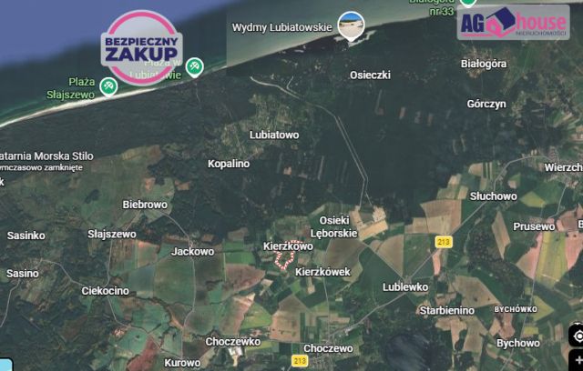 Działka budowlana Kierzkowo. Zdjęcie 2