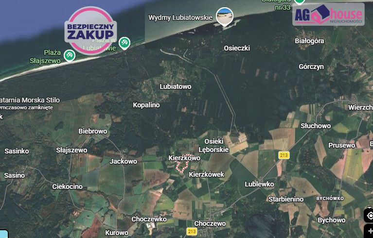 Działka budowlana Kierzkowo. Zdjęcie 2