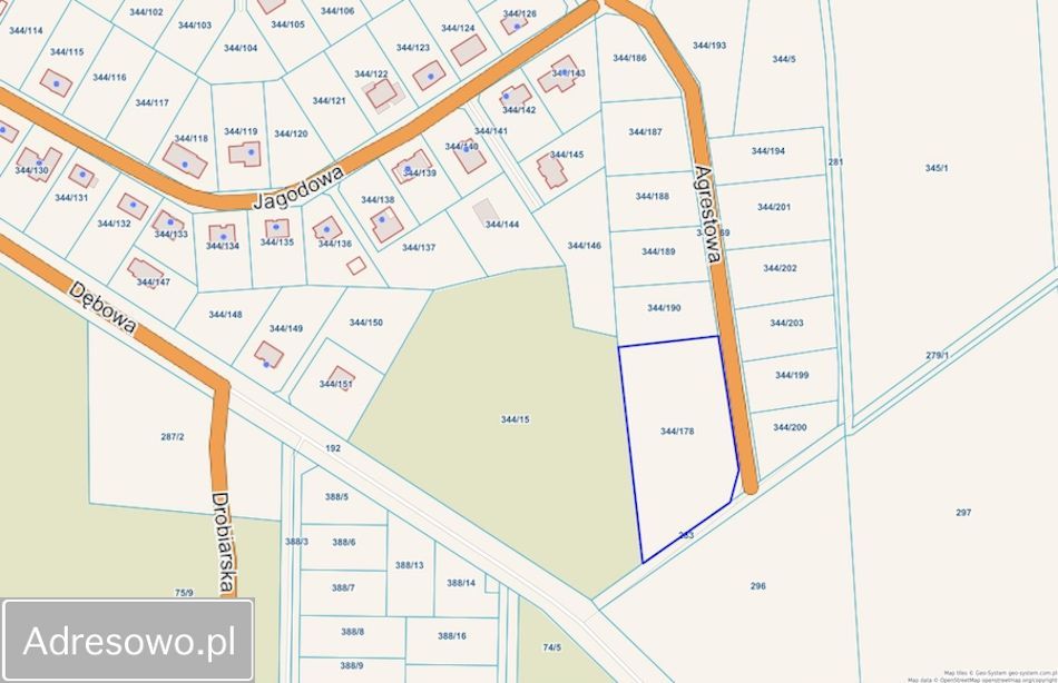 Działka budowlana Droszków, os. Wiśniowe. Zdjęcie 10