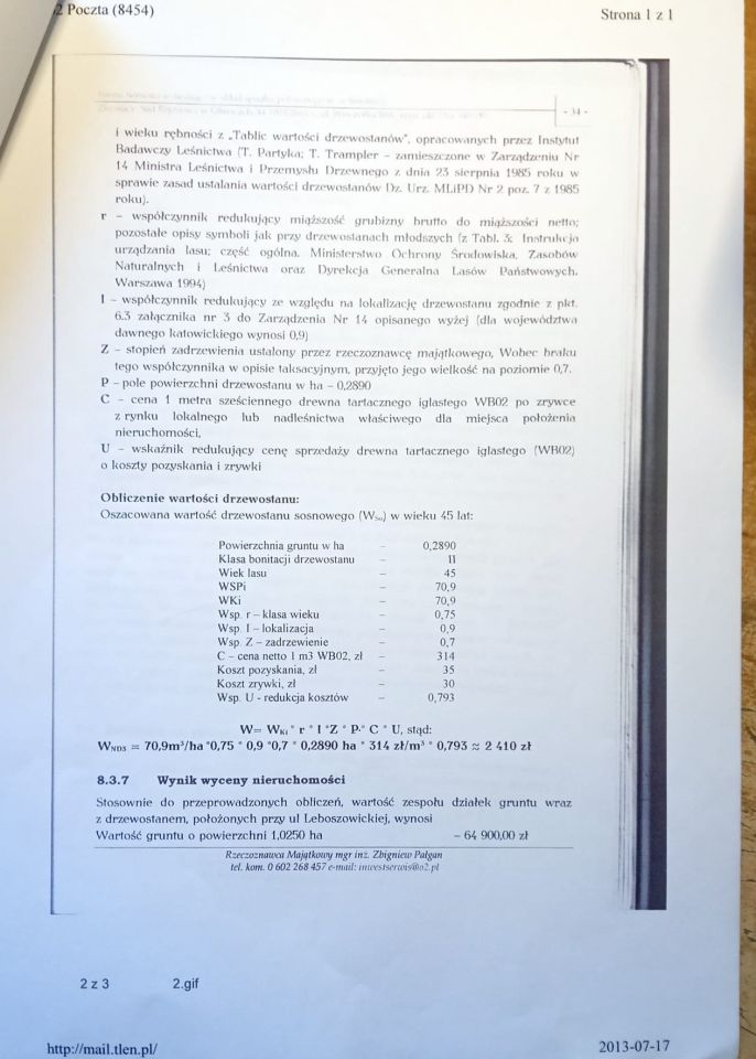 Działka rolna Smolnica, ul. Leboszowska. Zdjęcie 5