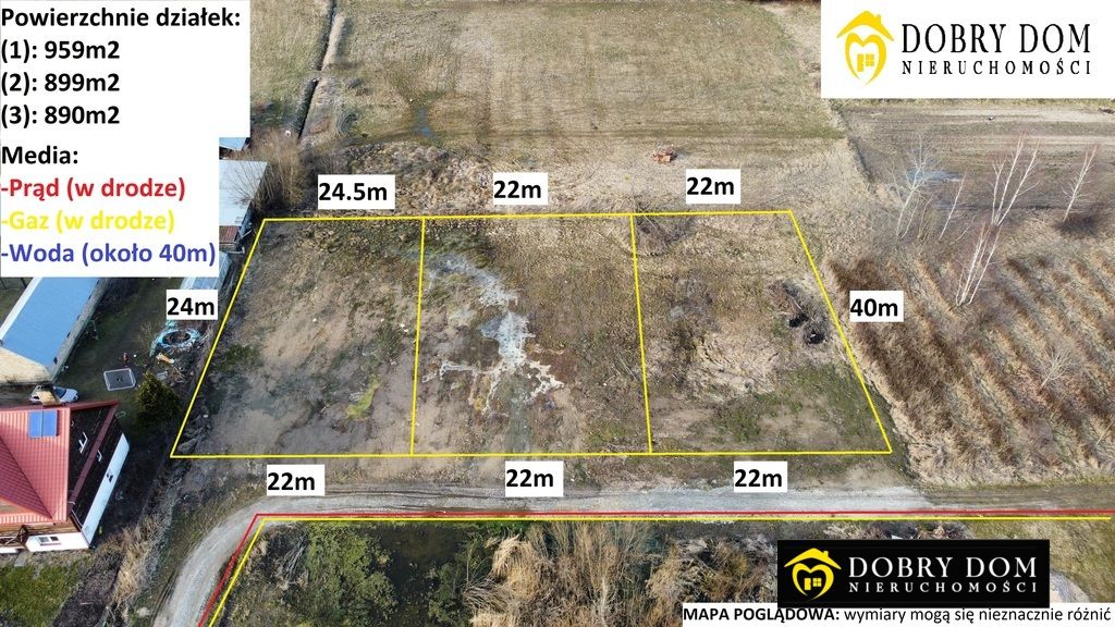 Działka budowlana Niewodnica Nargilewska