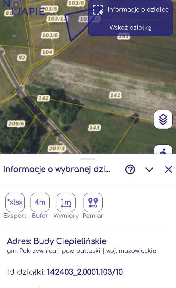 Działka budowlana Budy Ciepielińskie. Zdjęcie 7