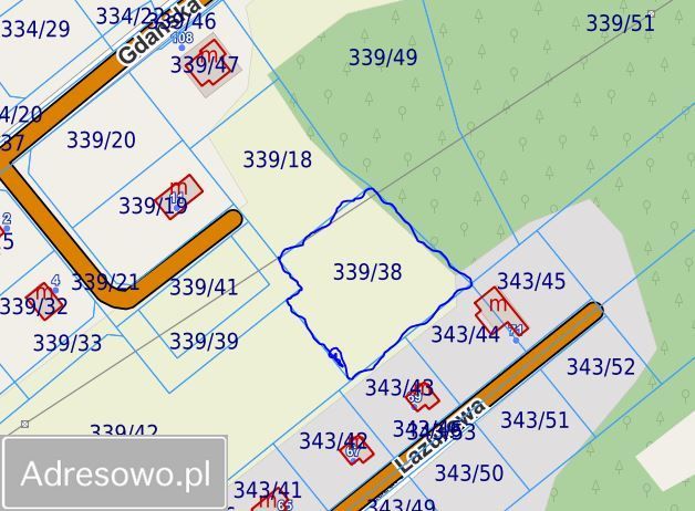 Działka budowlana Skrzeszewo. Zdjęcie 3