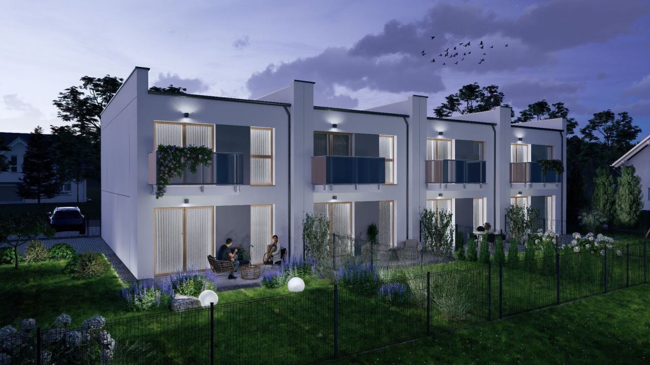 dom szeregowy Wiśniowa Góra, ul. Oficerska. Zdjęcie 2