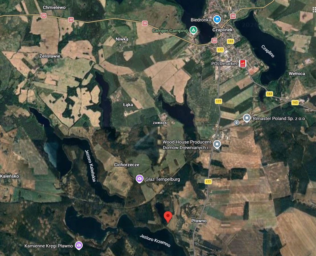 Działka budowlana Pławno. Zdjęcie 2