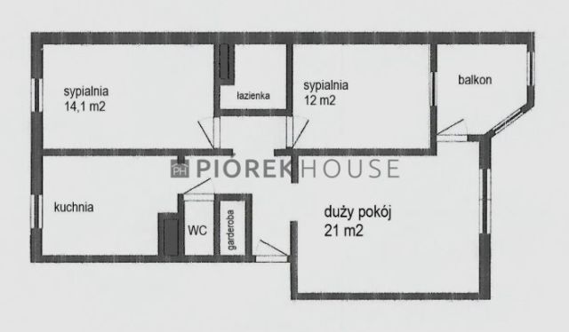 Mieszkanie 3-pokojowe Warszawa Mokotów, ul. Nałęczowska. Zdjęcie 18