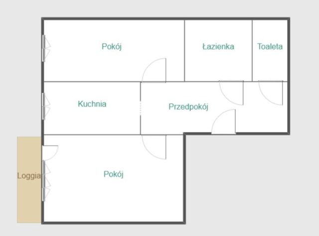 Mieszkanie 2-pokojowe Rzeszów, ul. Małopolska. Zdjęcie 11