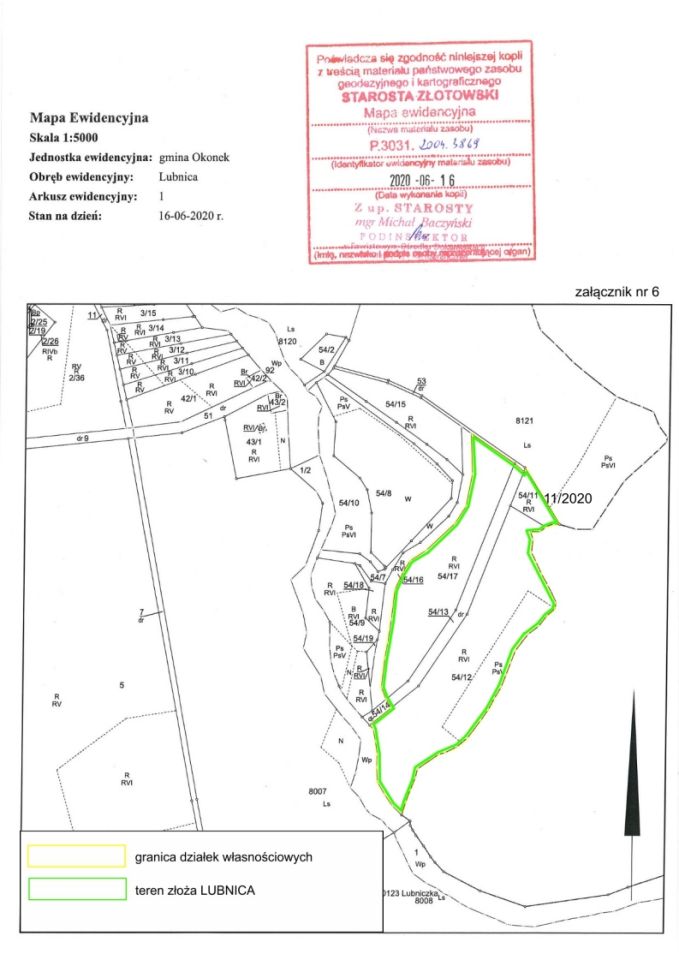Działka inwestycyjna Lubnica. Zdjęcie 4