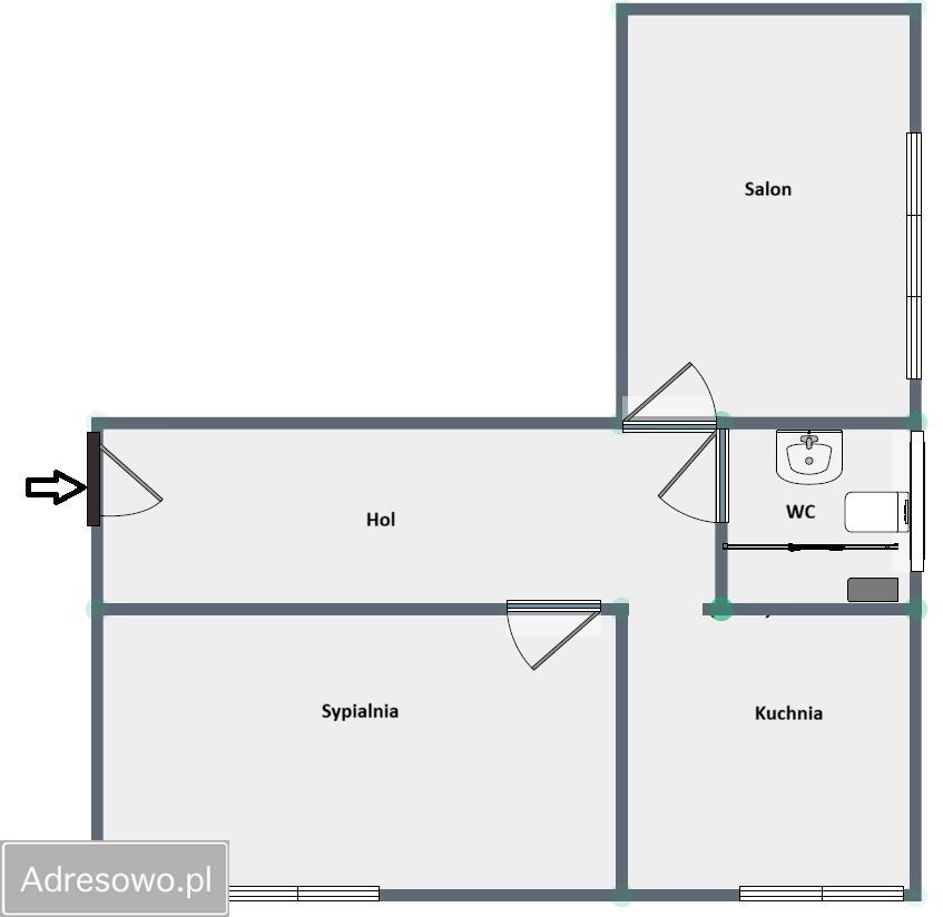 Mieszkanie 2-pokojowe Warszawa Praga-Północ, ul. Wileńska. Zdjęcie 6