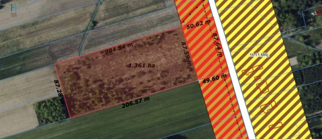 Działka inwestycyjna Nieborów, ul. Wschodnia. Zdjęcie 5