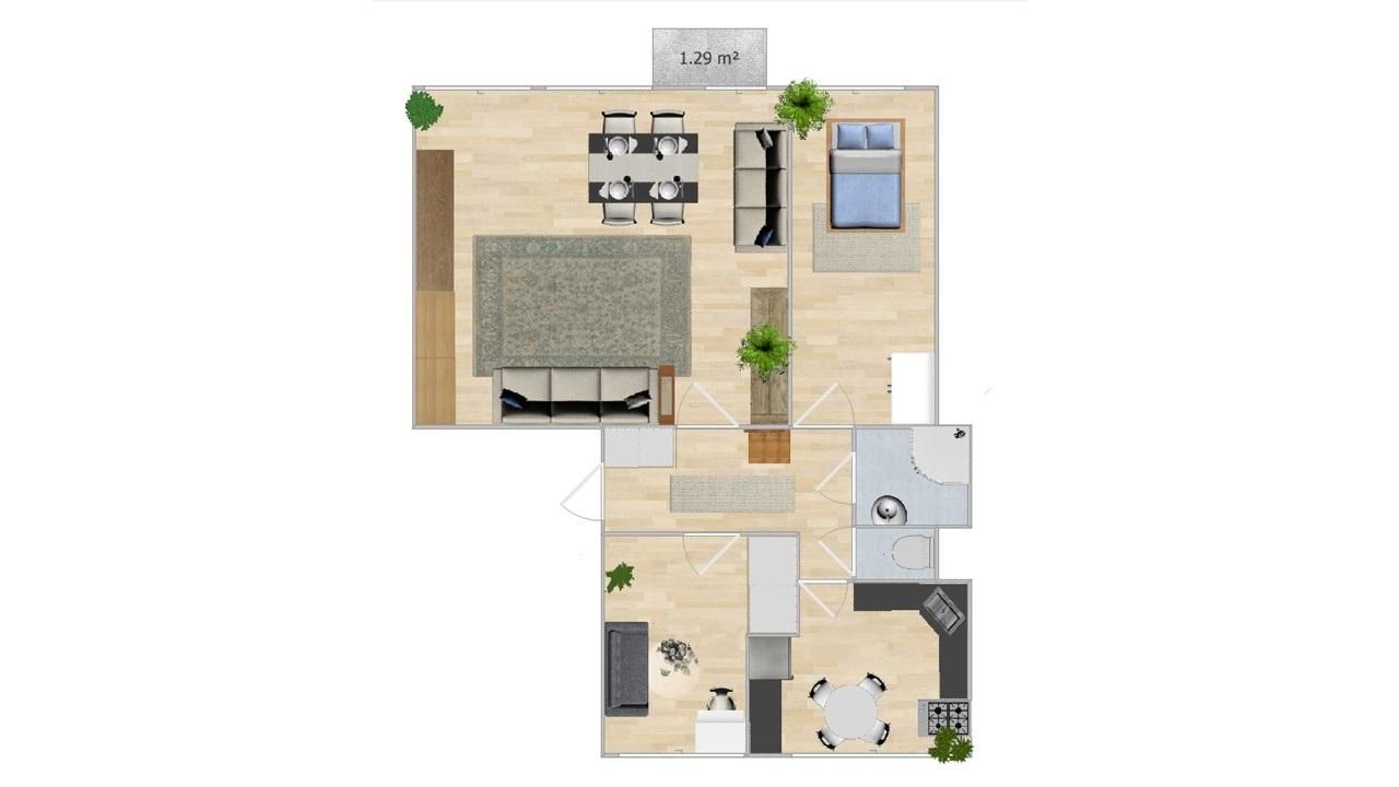 Mieszkanie 3-pokojowe Warszawa Ursus, ul. Orląt Lwowskich. Zdjęcie 9