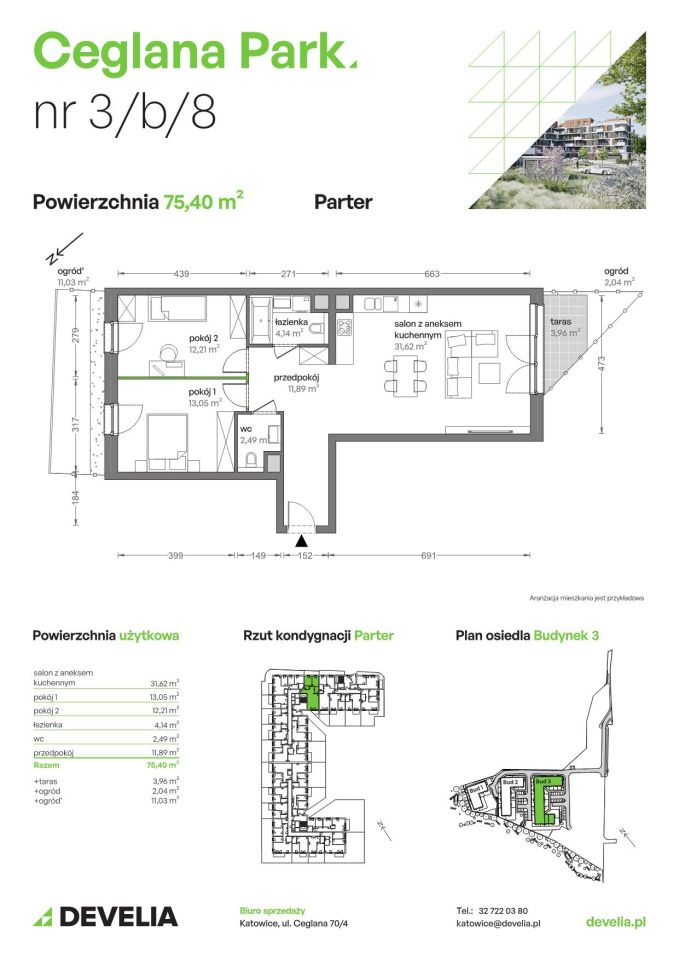 Mieszkanie 3-pokojowe Katowice Brynów, ul. Ceglana. Zdjęcie 7