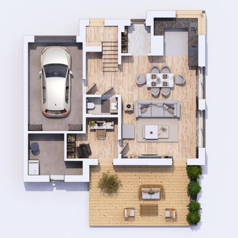 bliźniak, 6 pokoi Lipków, ul. Rocha Kowalskiego. Zdjęcie 12