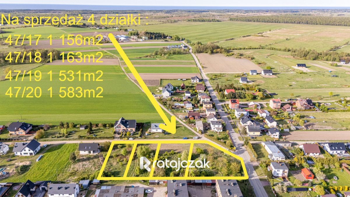 Działka inwestycyjna Wierzchucino, ul. Kapitańska. Zdjęcie 2