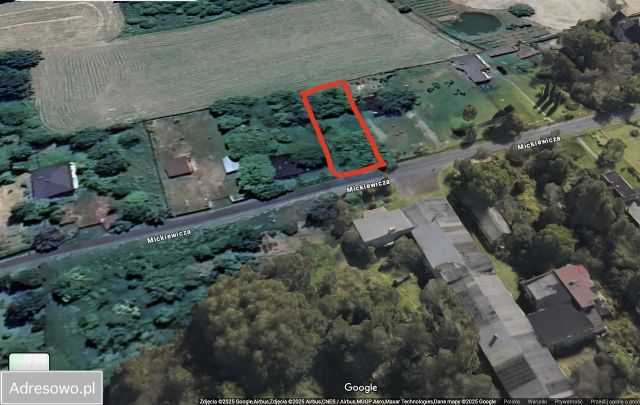Działka budowlana Gałków Mały, ul. Mickiewicza. Zdjęcie 1