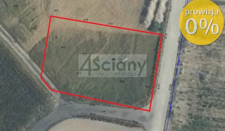 Działka budowlana Borki-Paduchy