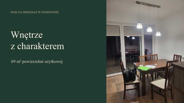 dom szeregowy Dominowo. Zdjęcie 1