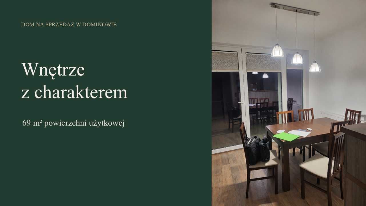 dom szeregowy Dominowo. Zdjęcie 1