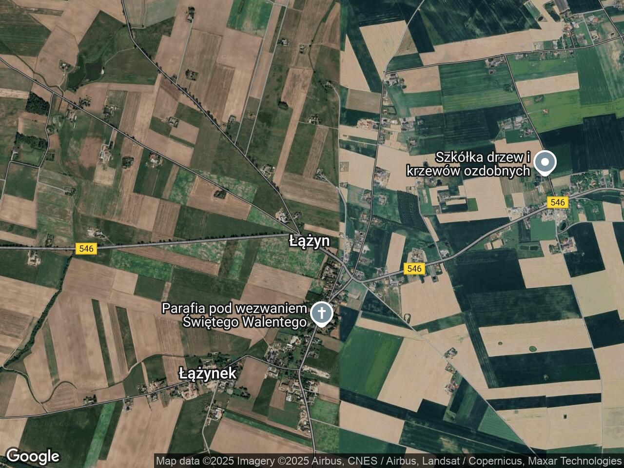 Działka rolna Łążyn