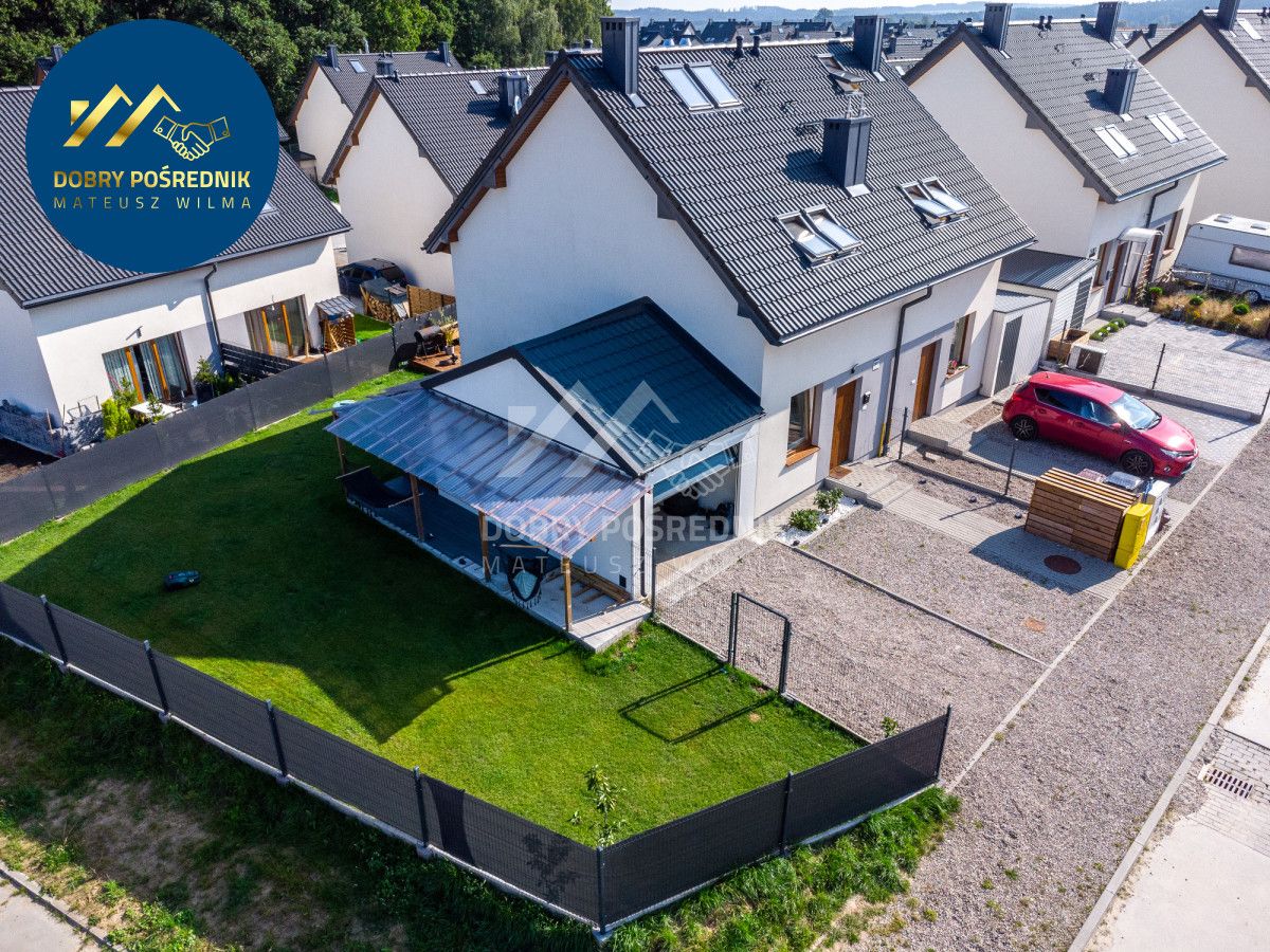 bliźniak, 3 pokoje Trąbki Wielkie, ul. Borowikowa. Zdjęcie 18