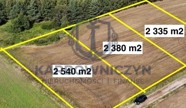 Działka budowlana Sosnówko
