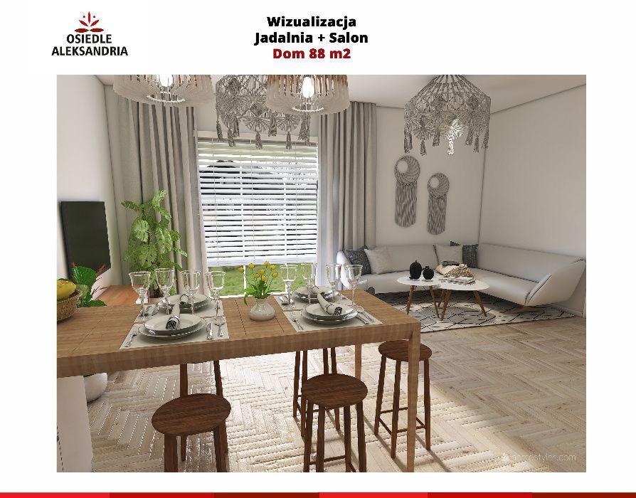 bliźniak Rudunki, ul. Kornela Makuszyńskiego. Zdjęcie 5