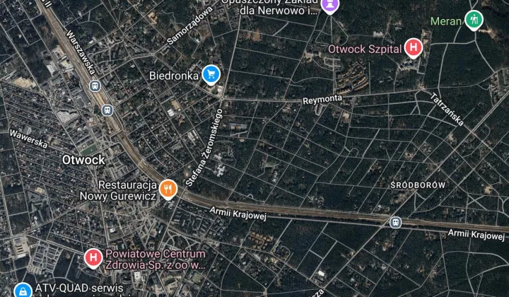 Działka budowlana Otwock, ul. Hipolita Cybulskiego