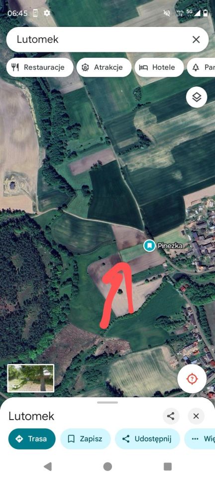 Działka budowlana Lutomek. Zdjęcie 2