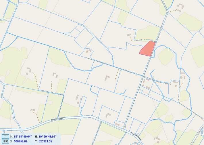 Działka rolna Łąkie. Zdjęcie 4