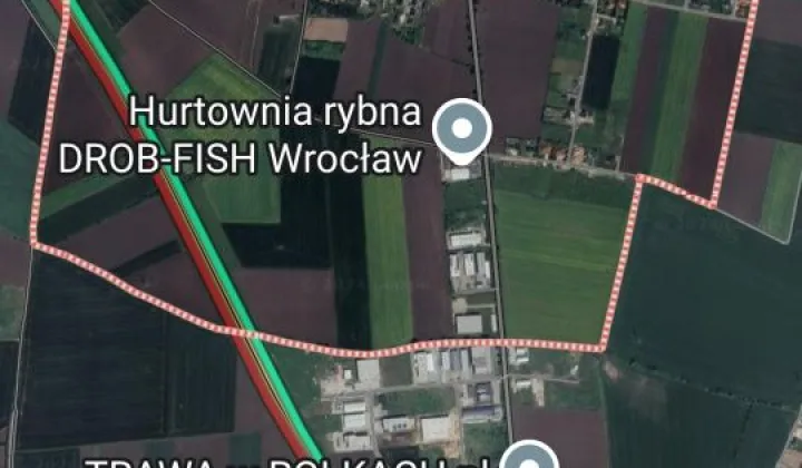 Działka budowlana Suchy Dwór