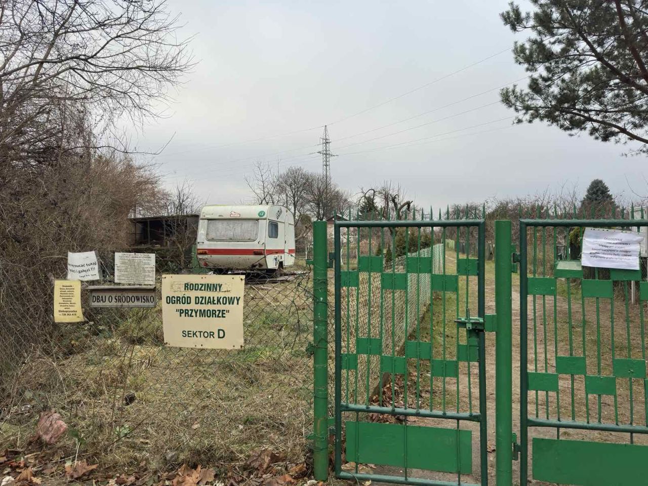 Działka rod Gdańsk Zaspa, ul. Franciszka Hynka. Zdjęcie 3