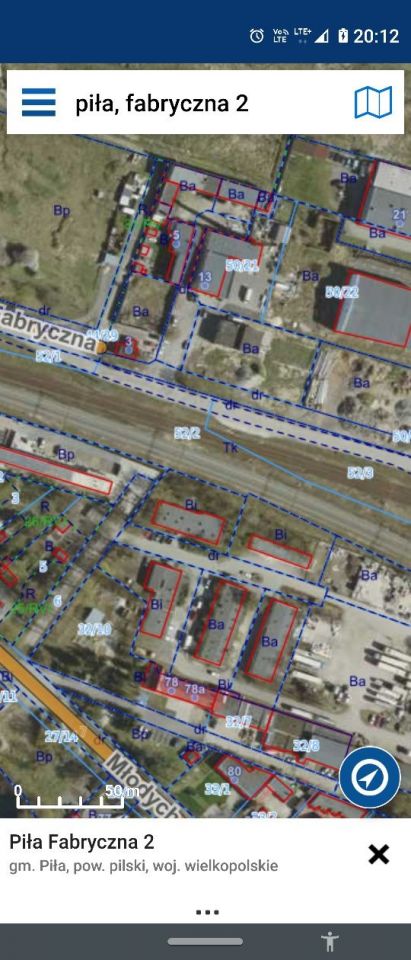 Działka inwestycyjna Piła, ul. Fabryczna. Zdjęcie 3