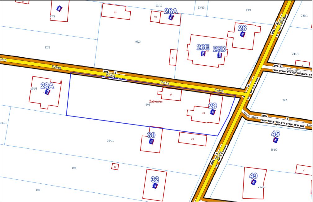 Działka budowlana Żabieniec, ul. Polna. Zdjęcie 6